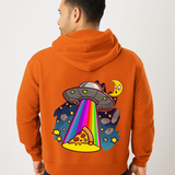 Rainbow Beam Pizza Hoodie