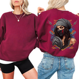 Battle-Ready Beauty Sweater